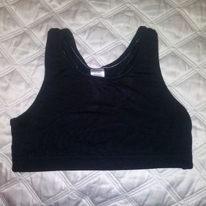 Northface Racerback Blk Sports Bra Sz: SP